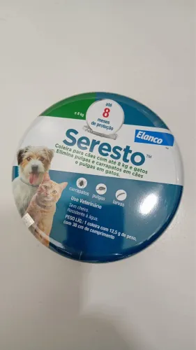 Coleira Seresto 8kg