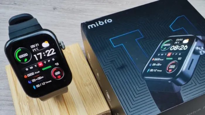 smartwatch relogio inteligente Mibro watch t1 tela amoled - pronta entrega