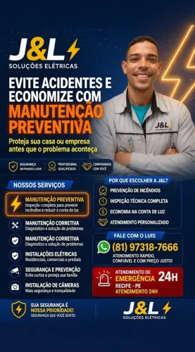 ? EVITE ACIDENTES E ECONOMIZE NA CONTA DE LUZ!