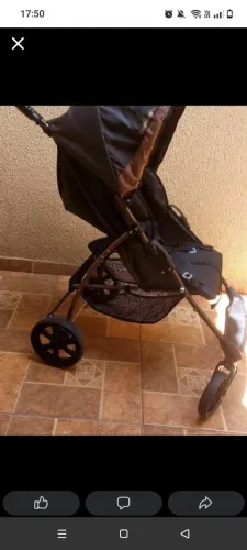 Carrinho de bebê bem conservado