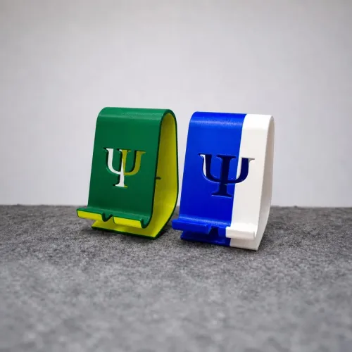Suporte para Celular Personalizado com Letra Psi