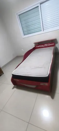 ? Cama Carros Infantil Lightning McQueen + ? Brinde de Colchão Box ?