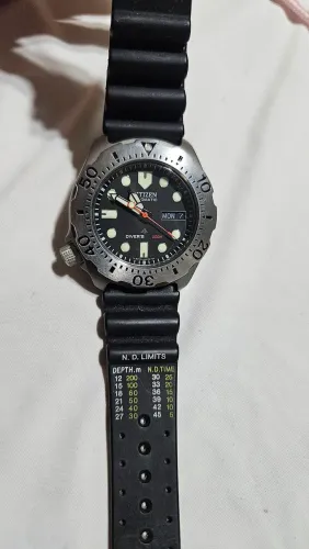 Citizen Promaster Automatic Divers 200m Left Hand Crown