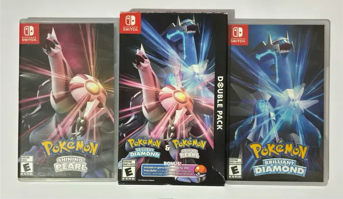 RESERVADO  Double Pack Pokémon BD SP Nintendo switch americano 