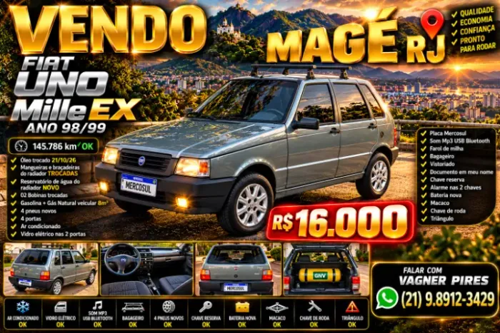 Fiat Uno Mille/ Mille EX/ Smart 4P 1999