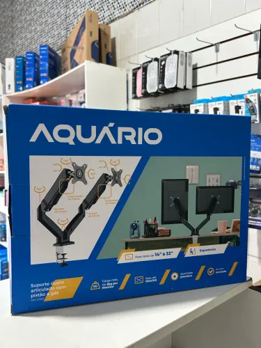 Suporte de Monitor Duplo Articulado - Promoção