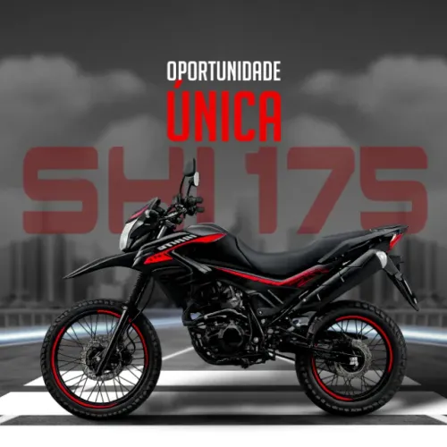 Shineray SHI 175 2025 | Apenas 4.885 km | Emplacada | Excelente Estado
