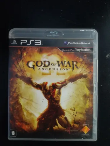 Jogo God of War ASCENSION PS3 ORIGINAL MIDIA FISICA