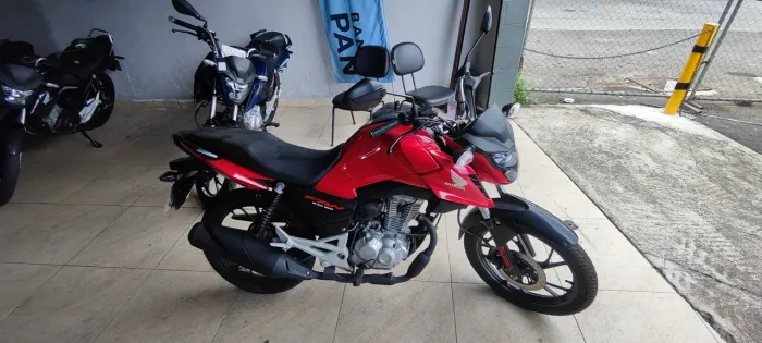 HONDA CG FAN 160 VERMELHA 2025 0 KM Shalon veículos Cariacica