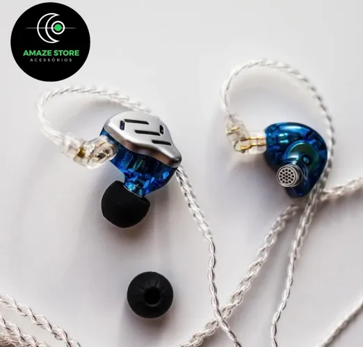 Fone KZ ZAX 16 Drivers Original In Ear Hi-Fi