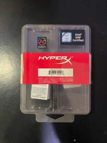 Memória ram Hyperx Fury rgb 2x16 DDR4 3733mhz