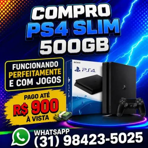 PS4 SLIM 5OOGB