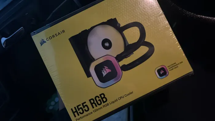 Weather cooler Corsair H55 TGB 120 mm