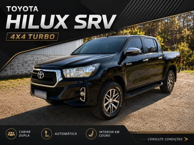 Toyota Hilux CD SRV 4X4 2.8 TDI Diesel Aut. 2019