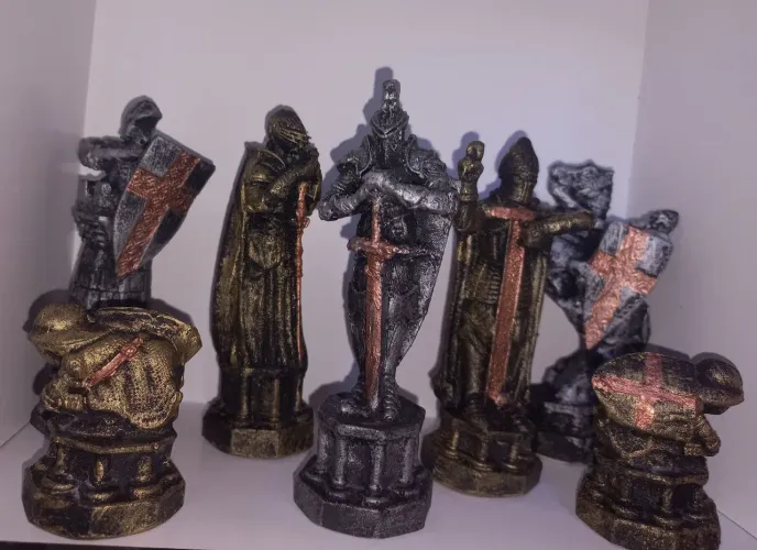 PEÇAS DE XADREZ HARRY POTTER COLECIONÁVEIS