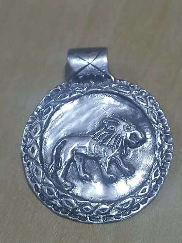 Pingente em Prata 925 Medalha Romana (origem: Roma)