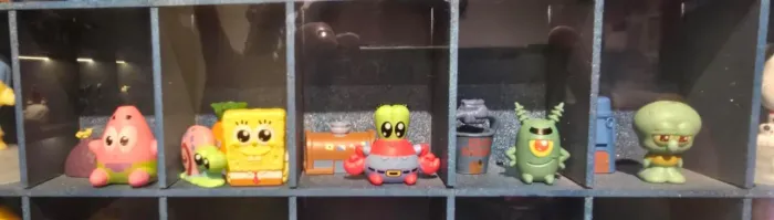 Coleção Bob Esponja Cacau Show 11 Peças