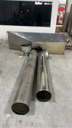 Coifa Industrial com Motor + Tubulação de 3 Metros