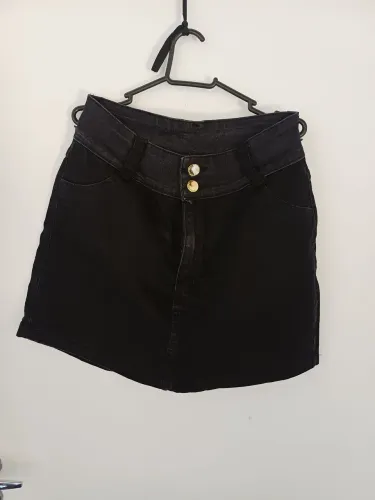 Short Saia jeans feminino Tamanho 44 
