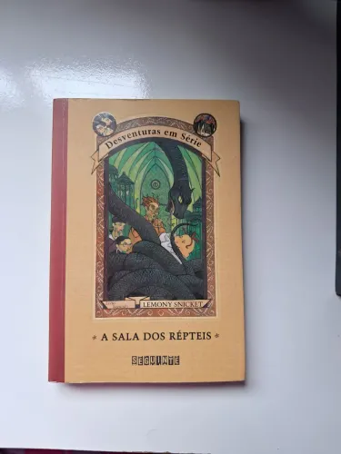 Livro A sala dos répteis - Desventuras em série