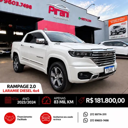 Ram Rampage Laramie 2.0 TB CD 4X4 Die. Aut. 2024