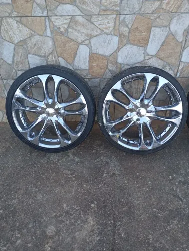 Rodas cromadas aro 20