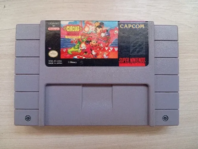 Mickey The Grat Circus Mystery ORIGINAL para Super Nintendo