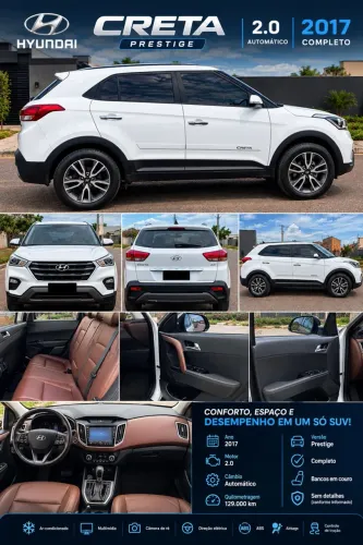 Hyundai Creta Prestige 2.0 16V Flex Aut. 2018