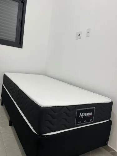 Cama solteiro box nova 
