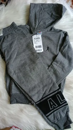 Conjunto moletom infantil inverno menino