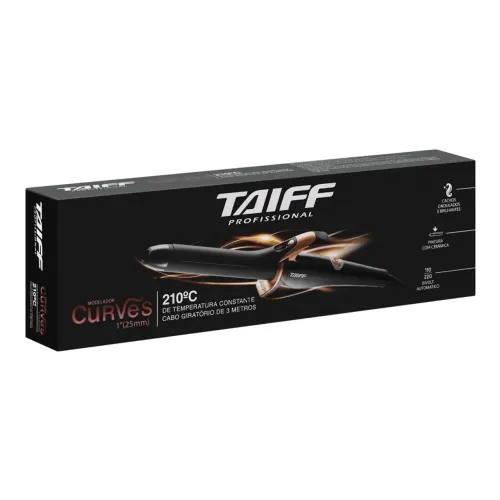 Modelador TAIFF Curves 25mm 210ºC babyliss