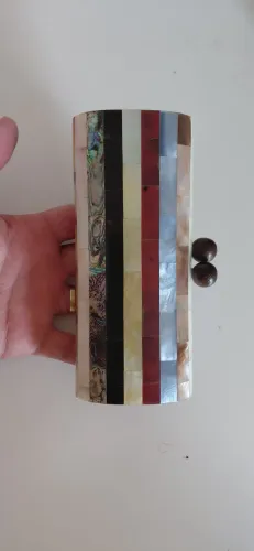  Bolsa feminina de festa e croché casual