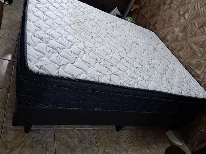 Cama box casal Ortobom