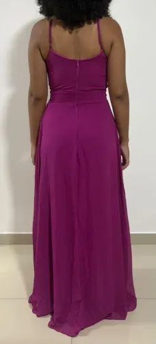 Vestido de festa rosa