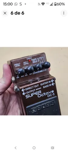 Boss OC-3 Super Octave guitarra/baixo 