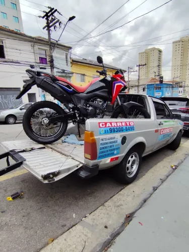 Carreto/ guincho moto/  liberdade ?