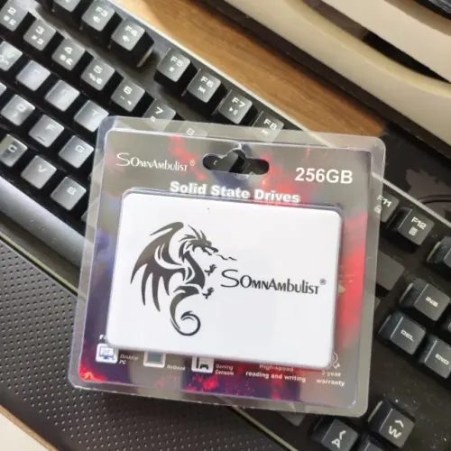 SSD 256GB Somnambulist para Notebook e PC (Novo Lacrado)