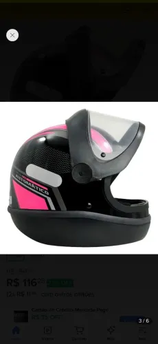 Capacete ebf Novo