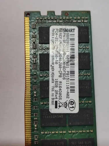 Memória Ram ECC Ddr4 16gb 2133mhz Só Venda