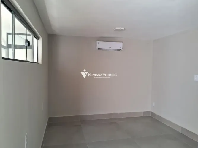 Sala comercial nova com split para aluguel