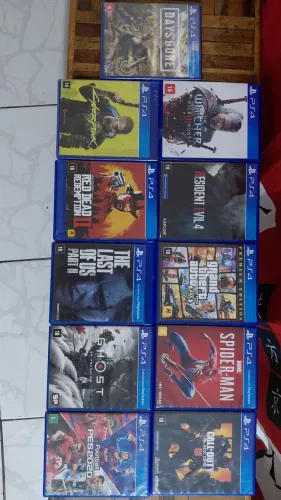 JOGOS PS4 12X C/J