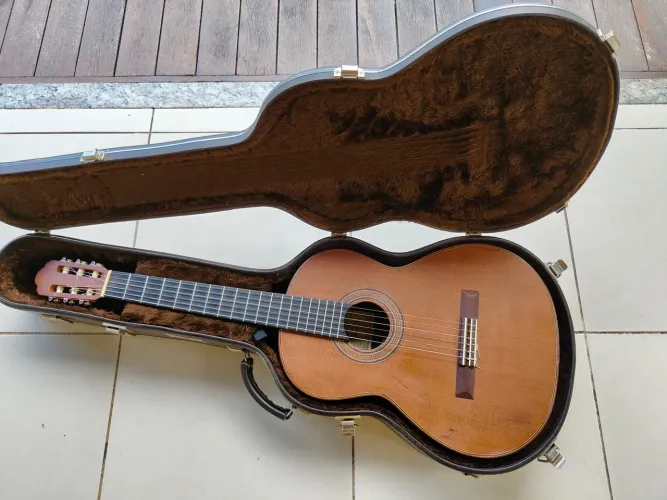 Luthieria Violão Profissional Irmãos Carvalho CT4 (2016) - Maciço + Case Rígido