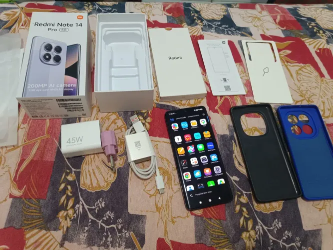 Redmi note 14 pro 5G 256gb 12gb Ram novo