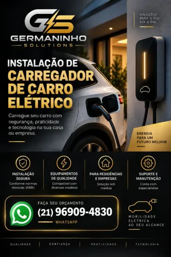 Instalação de Carregador Wallbox de carro Elétrico