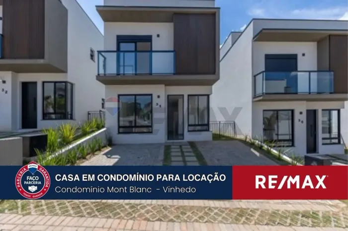Casa para locação no Condomínio Mont Blanc em Vinhedo/SP