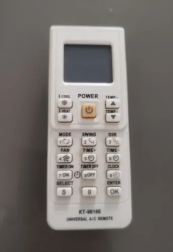 Controle universal ar condicionado