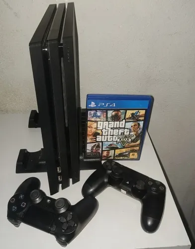 Playstation 4 pro (ps4 pro) + 10 jogos
