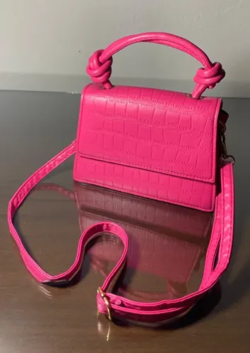 Bolsa de Ombro/Transversal SHEIN - 18x19x06cm