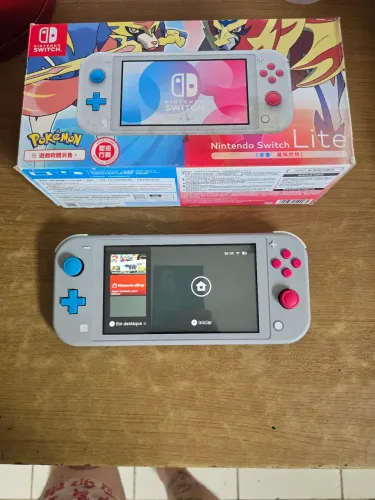switch lite edição especial e rara de pokemon