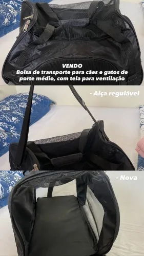 Bolsa de Transporte pet - Porte médio 